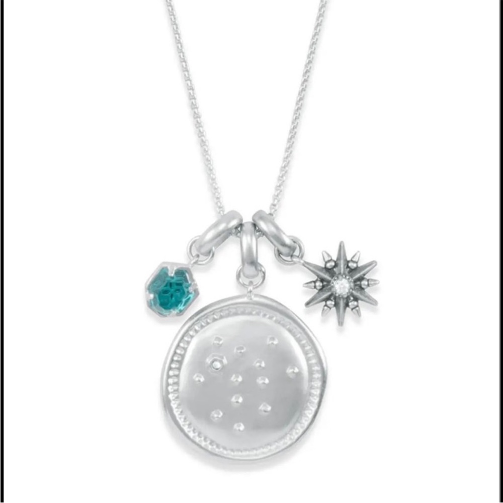 Kendra Scott silver Sagittarius necklace